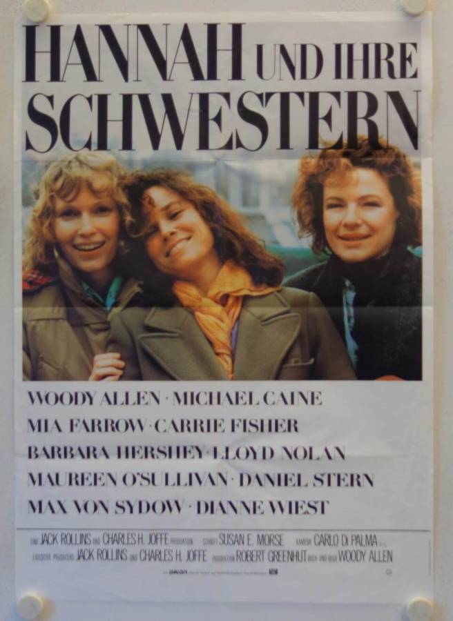 Hannah and her Sisters original release german movie poster